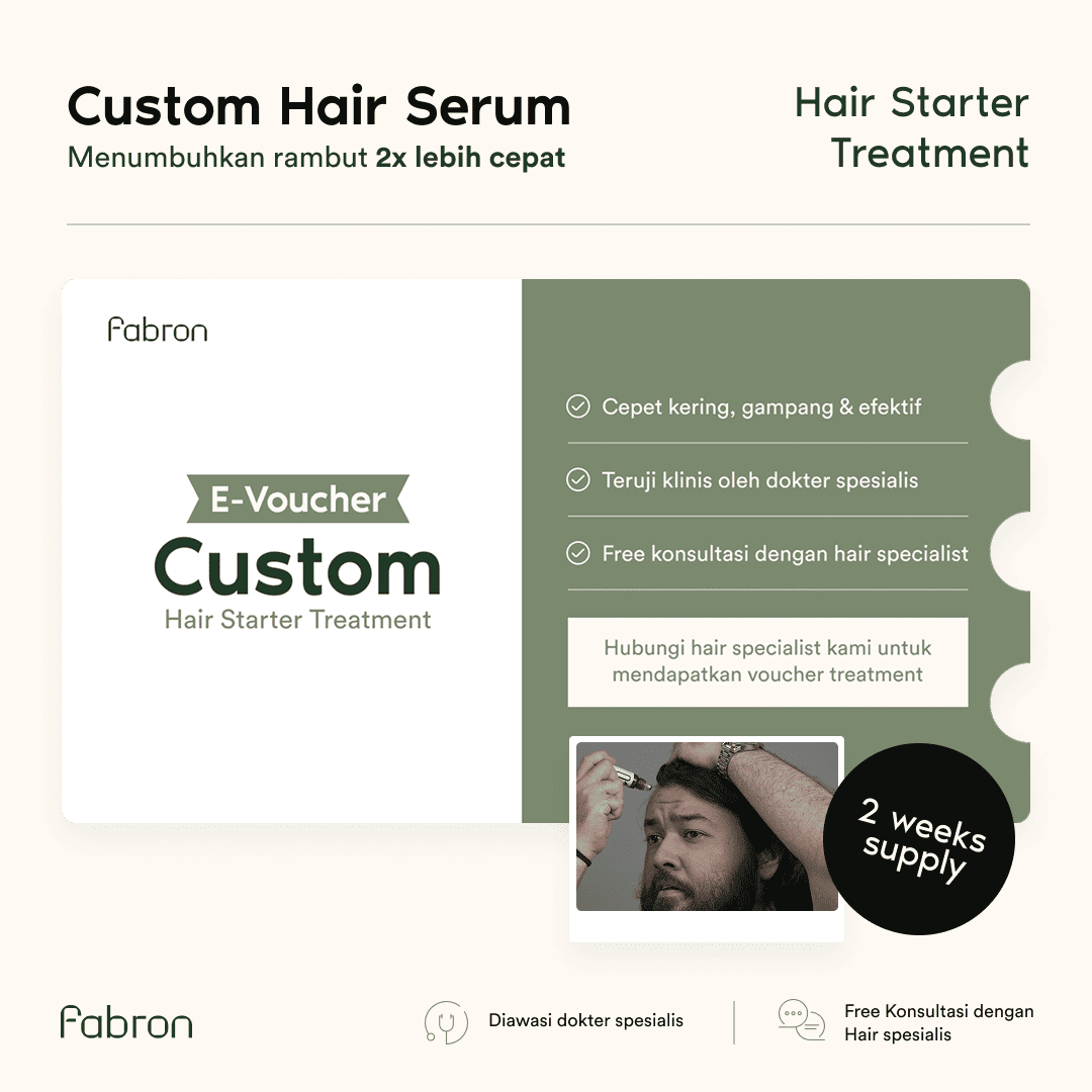 (e-voucher) Custom Hair Serum - Hair Starter Treatment