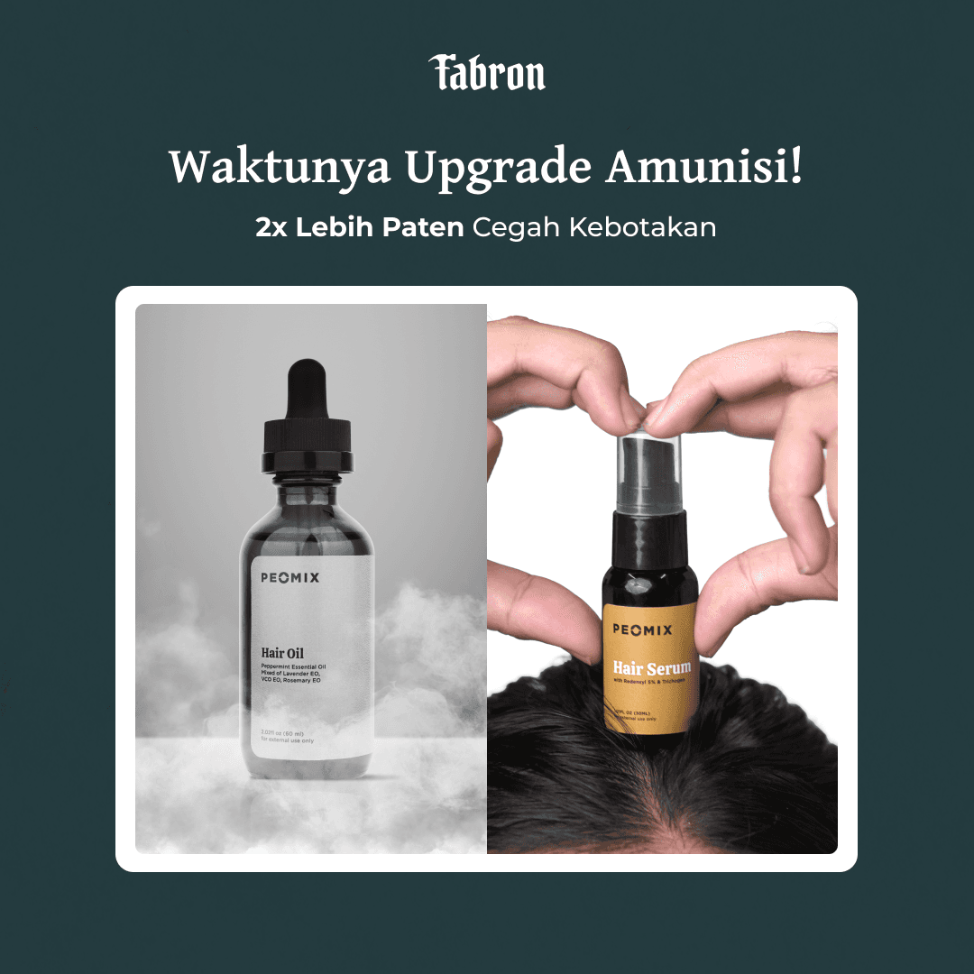 Peomix Hair Serum - Serum Pencegah Kebotakan Pria