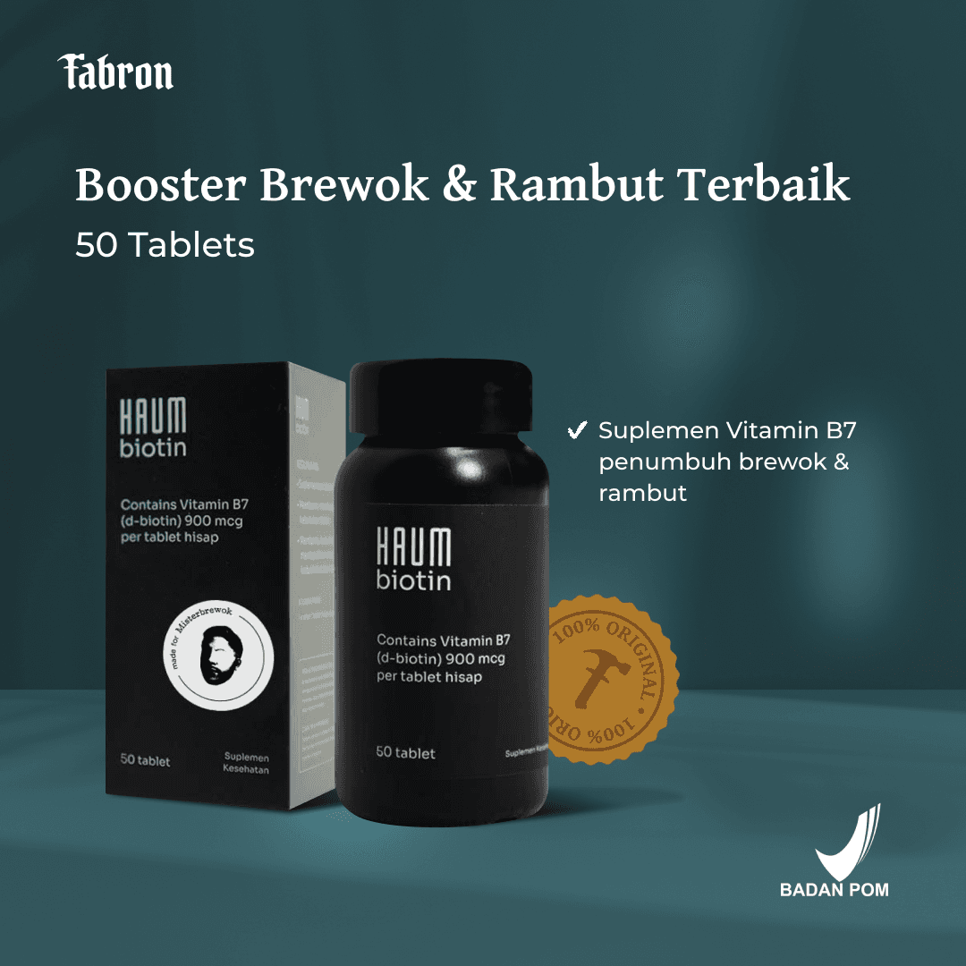 Biotin - Booster Brewok dan Rambut Terbaik