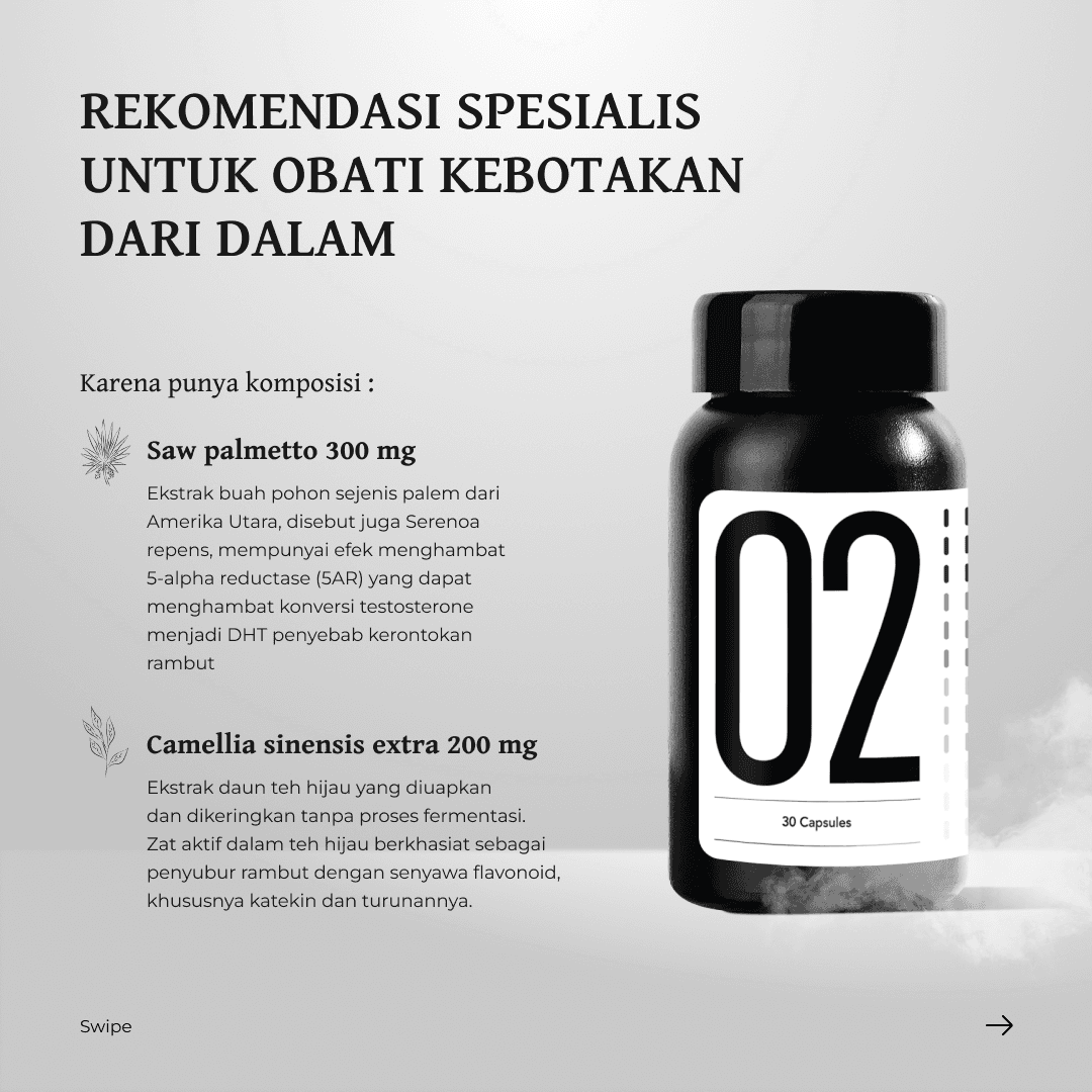 Nobald by Fabron - Suplemen Penumbuh Rambut