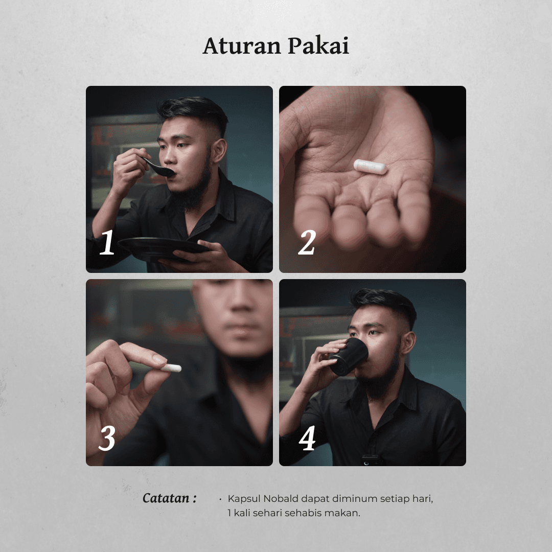 Nobald by Fabron - Suplemen Penumbuh Rambut