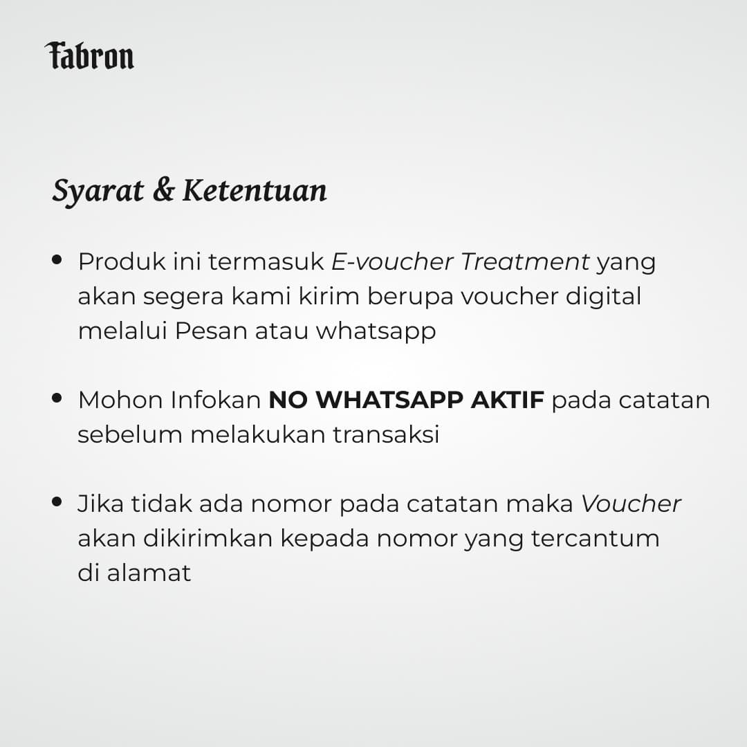 (e-voucher) Beard Warrior Package - Treatment Penumbuh Brewok